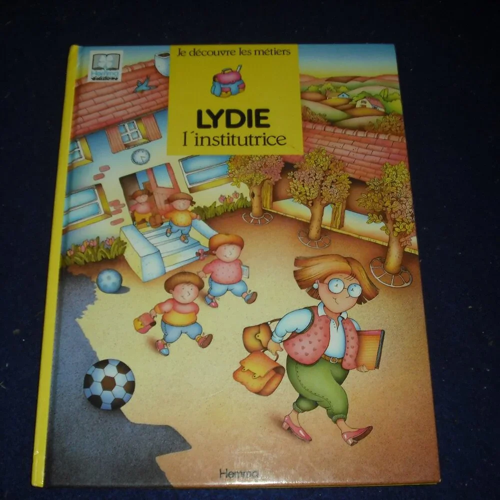 Lydie L'institutrice by Sylvie Rainaud 1992 French Hardcover Vintage